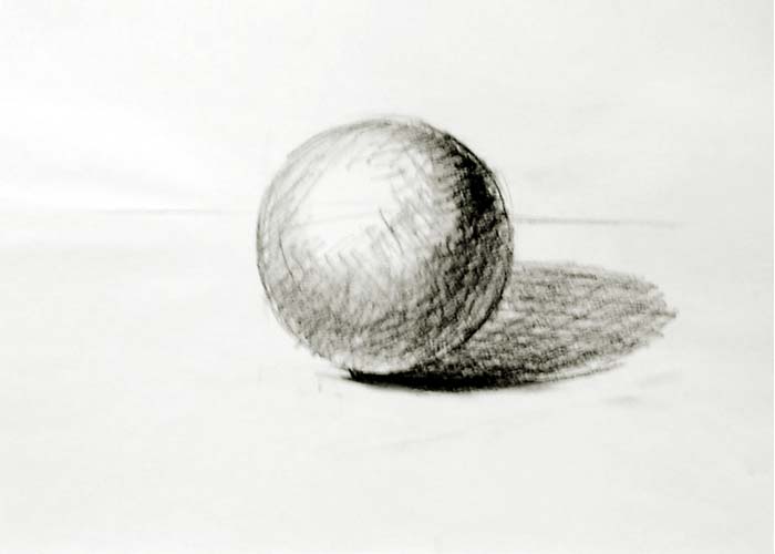 Sphere drawing - Ball drawing