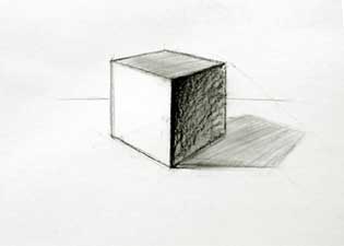 Cubes drawing